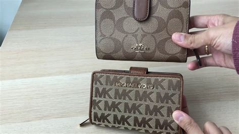 coach vs michael kors women wallet